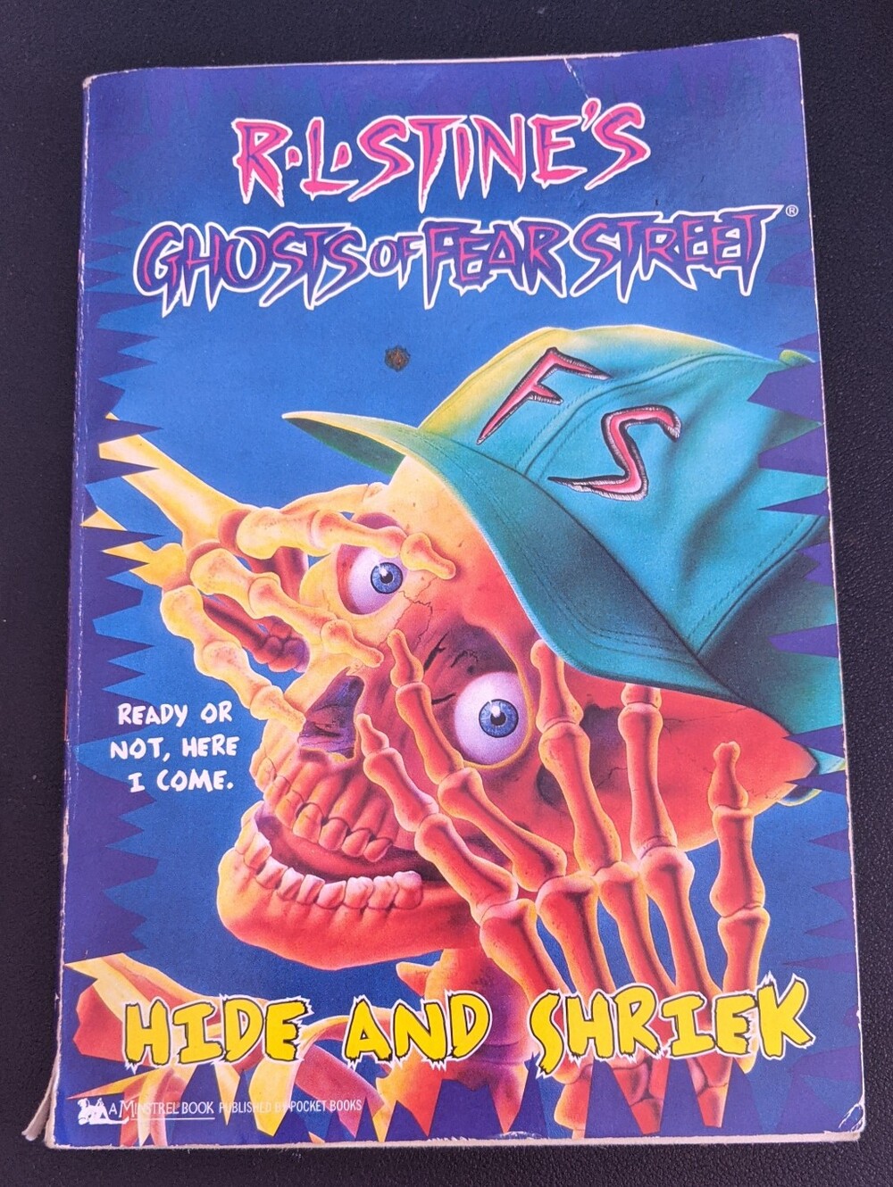 Vintage RL Stine Ghosts of Fear Street "Hide and Shriek" Book - 1990's